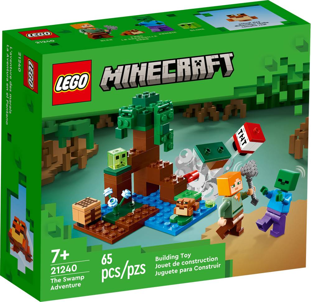 Lego minecraft la aventura en el pantano 21240