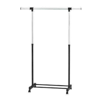 Room Essentials Adjustable Single Rod Garment Rack