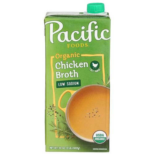 Pacific Foods Organic Low Sodium Chicken Broth