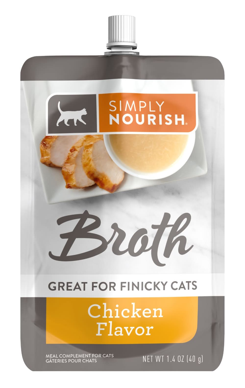 Simply Nourish® Original Cat Meal Topper - 1.4 Oz, Natural, Grain