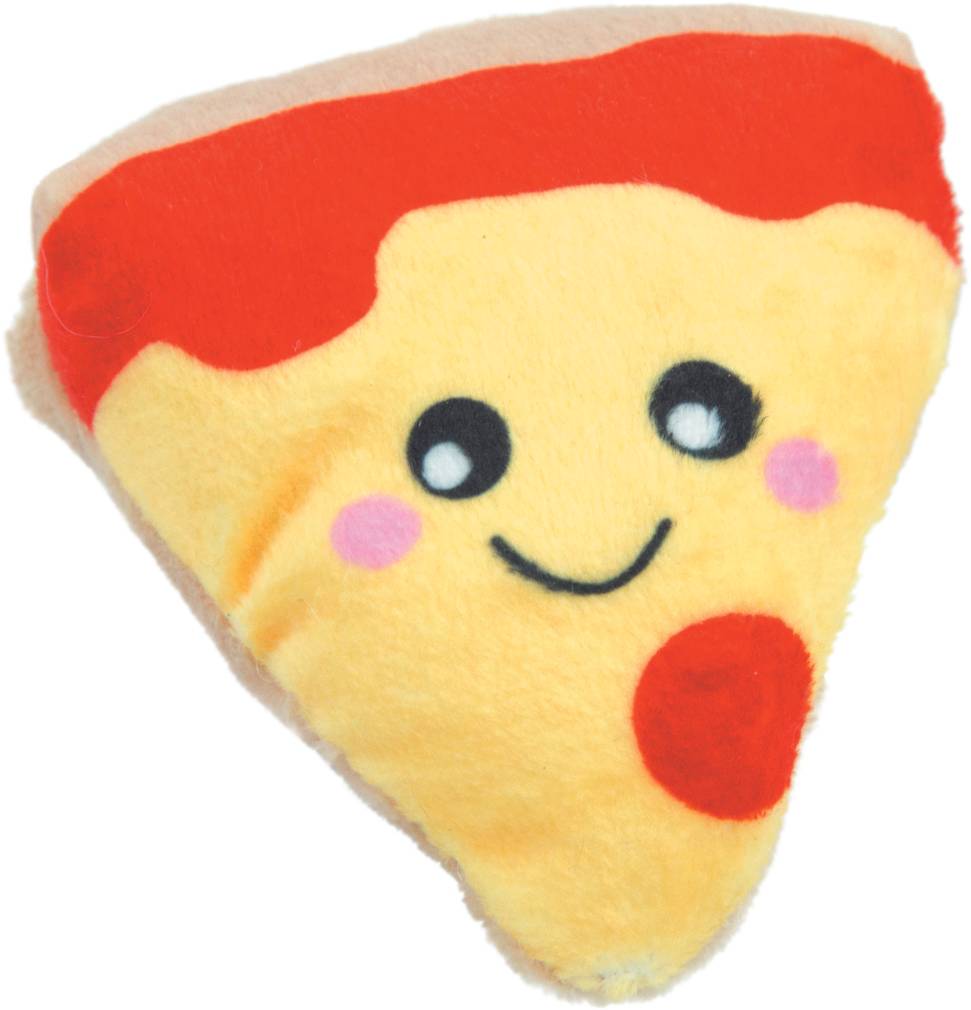 Play On Cat Toy Catnip Plush Pizza