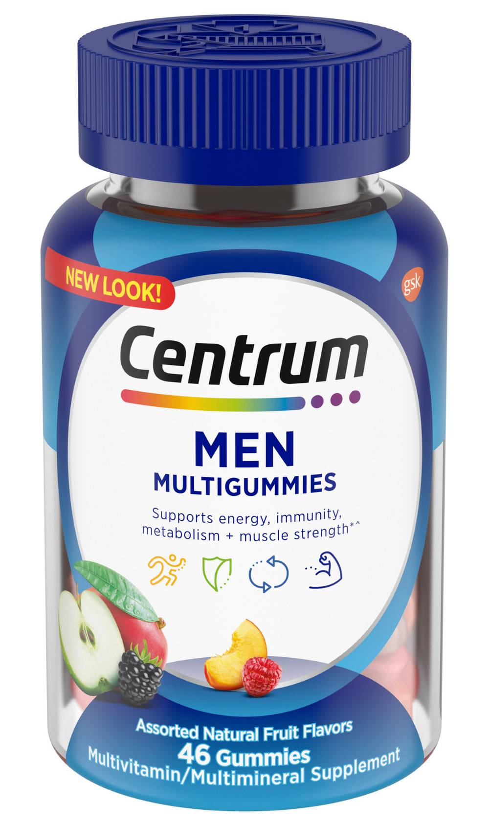 Centrum Multigummies Gummy Multivitamin With Selenium, Antioxidants, Assorted (46 ct)