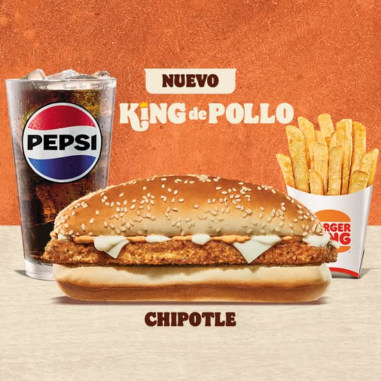 Combo King de Pollo Chipotle