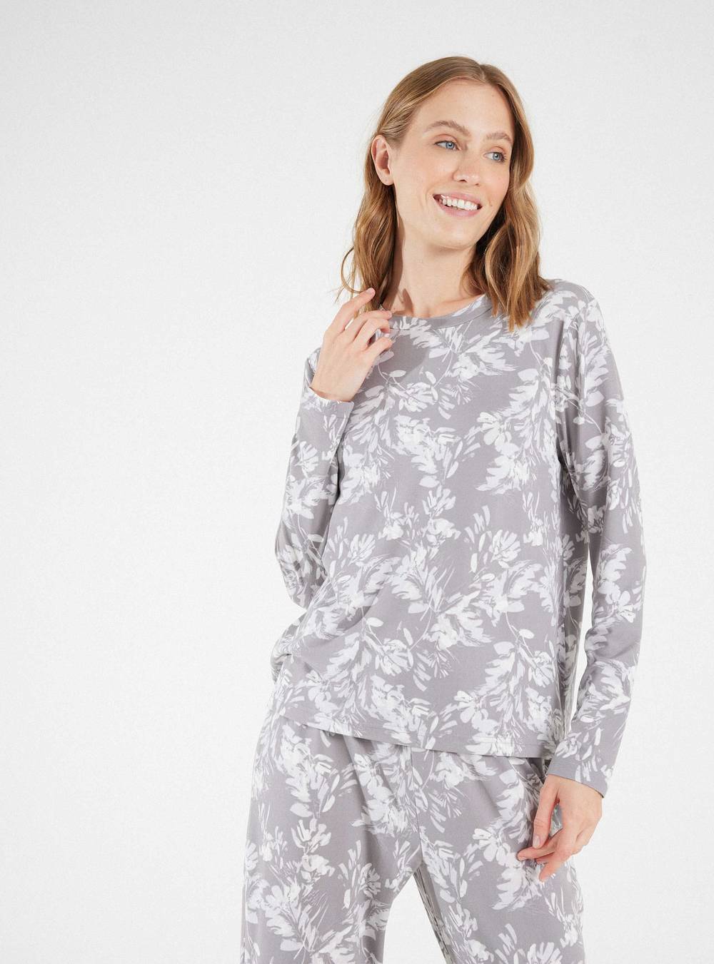 Mariti pijamas full print detalles encaje diseño 1 's