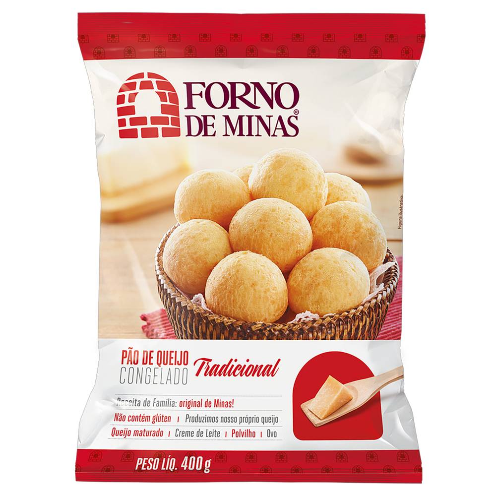 Forno de Minas · Pão de queijo tradicional congelado (400 g)