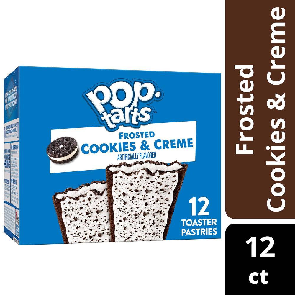 Pop-Tarts Cookies & Creme Toaster Pastries (1.27 lbs)