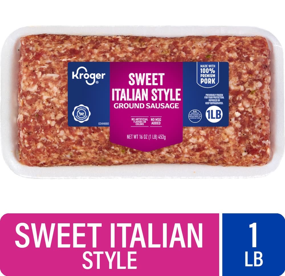 Kroger® Sweet Ground Italian Sausage