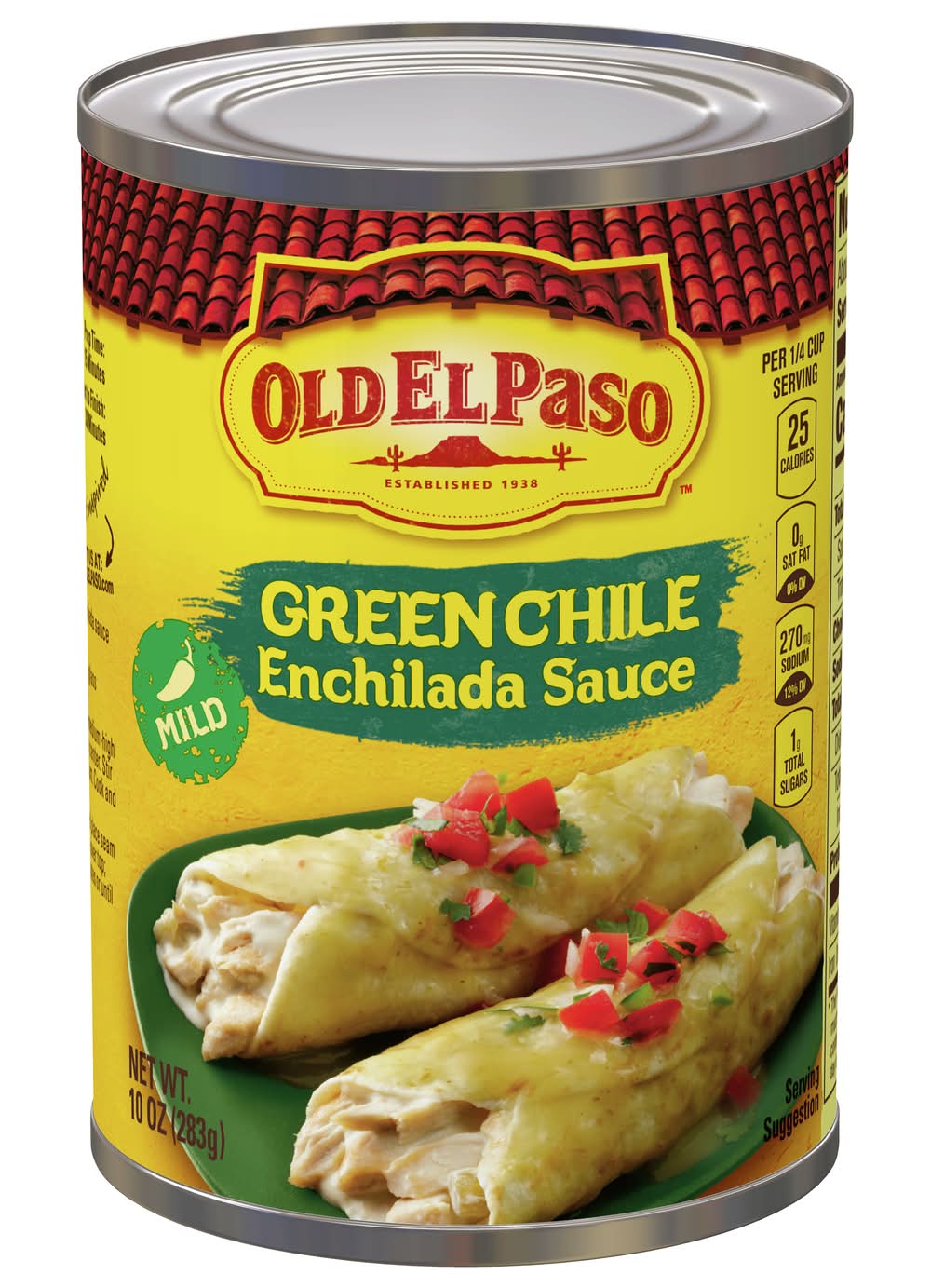 Old El Paso Mild Green Chile Enchilada Sauce (10 oz)