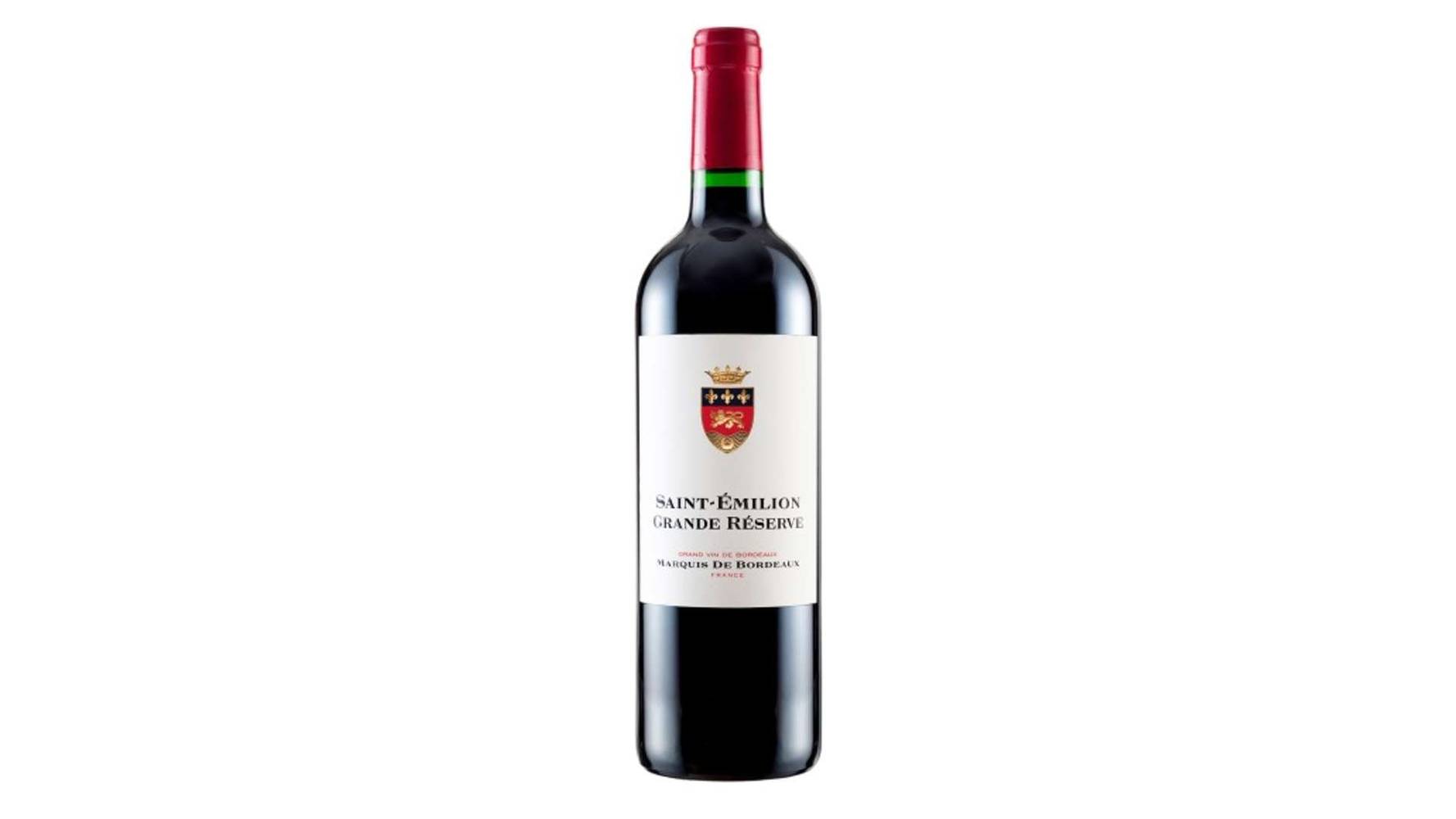 Grande Réserve - Vin rouge marquis de Bordeaux saint-émilion a.o.p (750 ml)