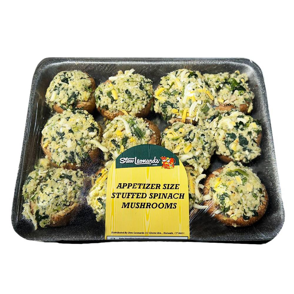 Stew Leonard's Appetizer Size Spinach Stuffed Mushroom