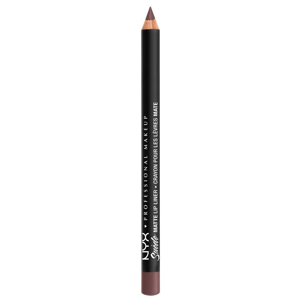 NYX Professional Makeup Suede Matte Lip Liner in Moonwalk (0.04 oz)