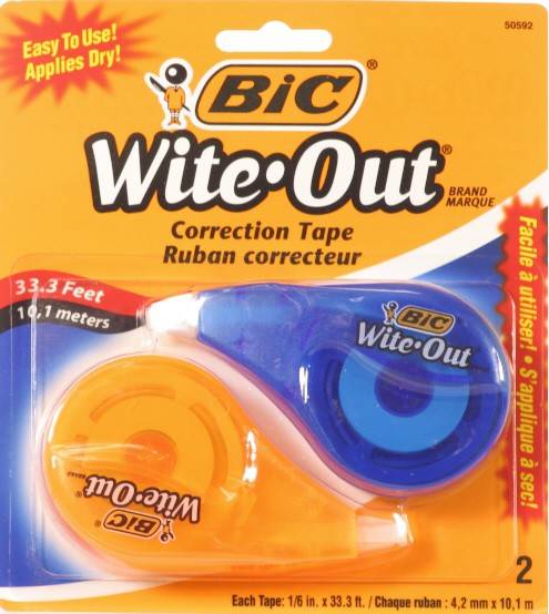 BiC Wite-Out Ezcorrect Correction Tape