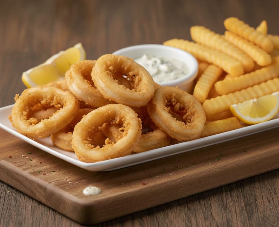 Calamars beignets