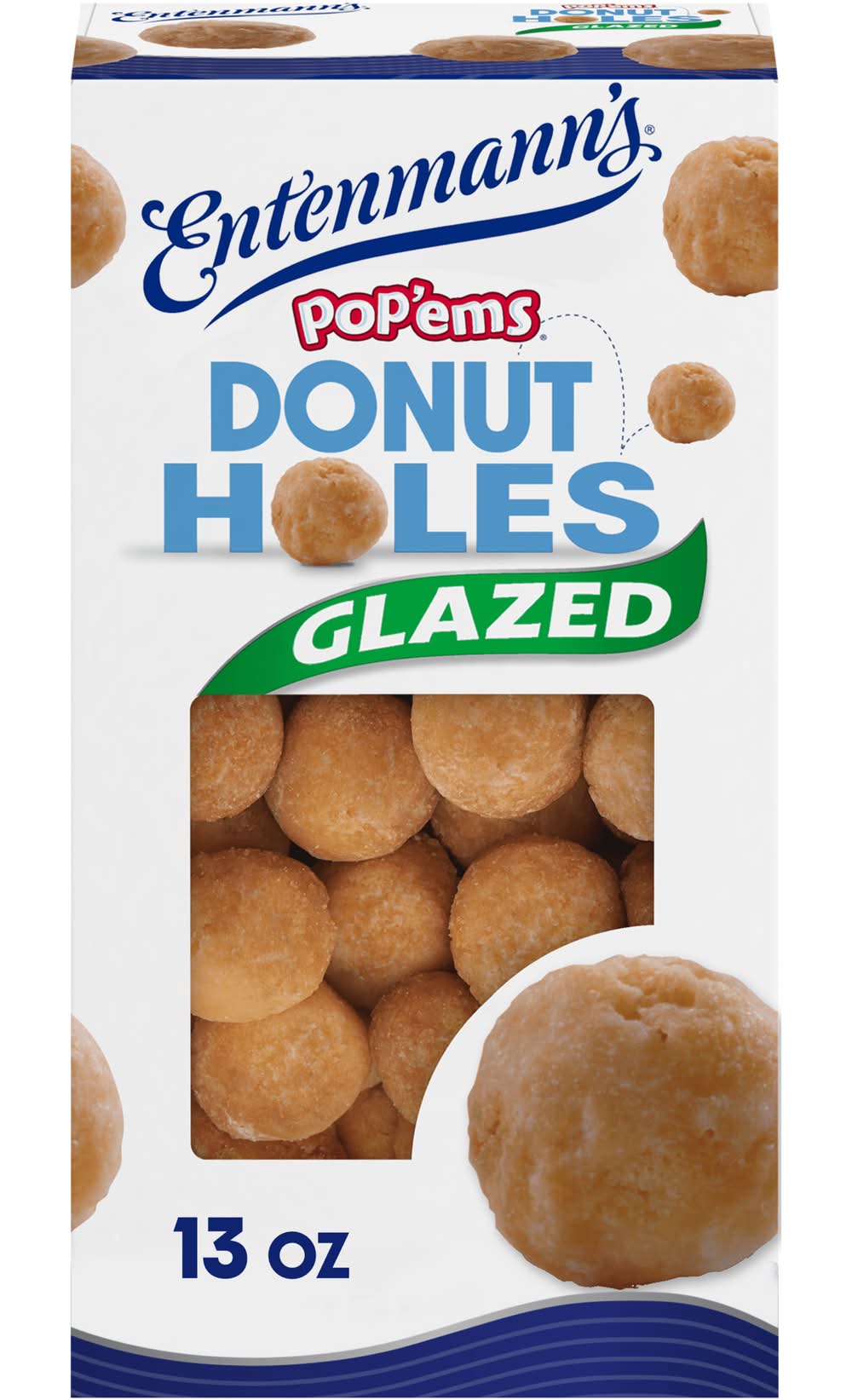Entenmann's Pop’ems Donut Holes, Glazed (13 oz)