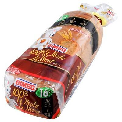Bimbo 100% Whole Wheat Bread