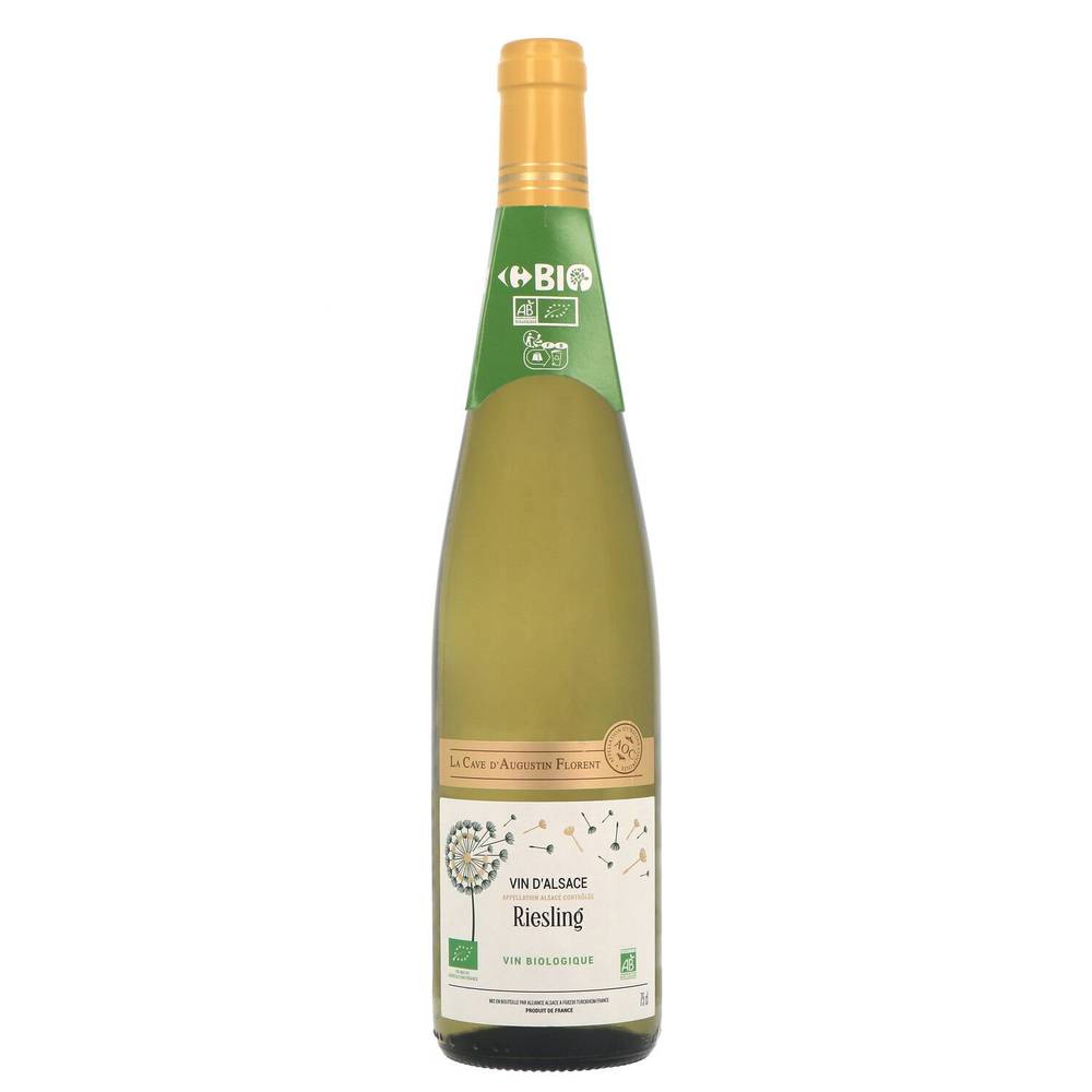 La Cave d'Augustin Florent - Vin blanc AOC d'alsace riesling bio (750 ml)