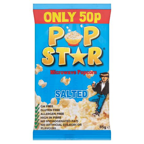Pop Star Microwave Popcorn (salted)
