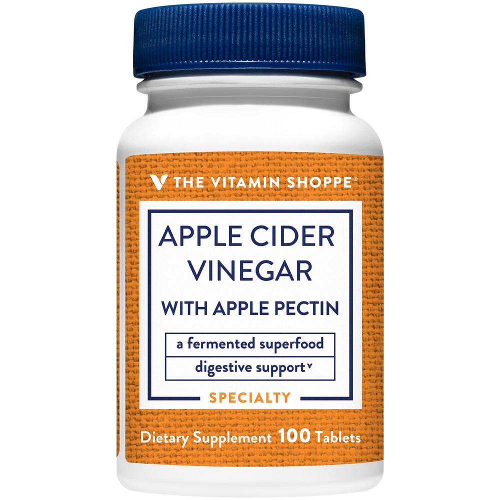 Apple Cider Vinegar With Apple Pectin - 108 Mg (100 Tablets)