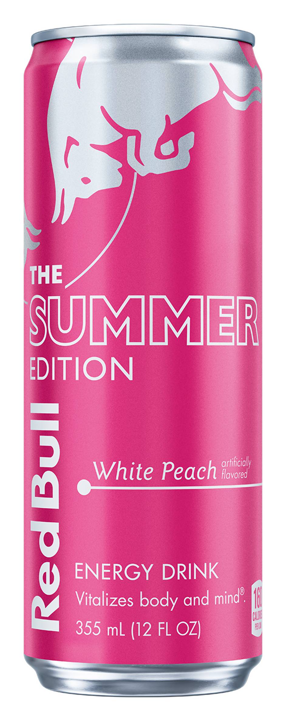 Red Bull The Summer Edition Energy Drink, White Peach (12 fl oz)