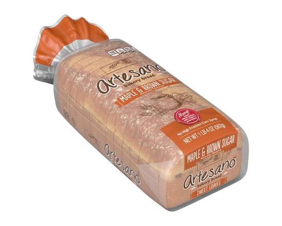 Alfaro's · Artesano Maple & Brown Sugar Bread (20 oz)