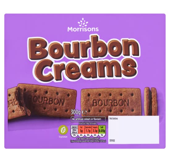Morrisons Bourbon Creams (300g)