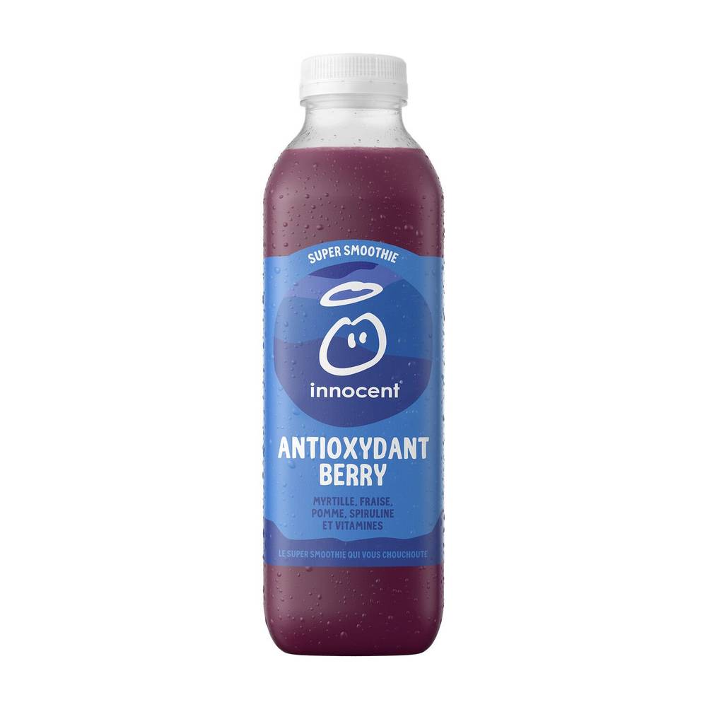innocent - Smoothie antioxydant, myrtille - fraise - pomme (750ml)