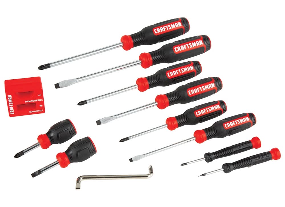 CRAFTSMAN 12 -Piece 6-in Screwdriver Set