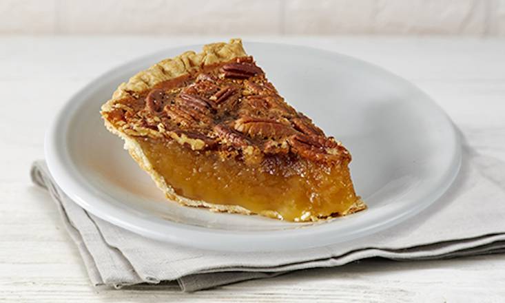 Southern Pecan Pie Slice