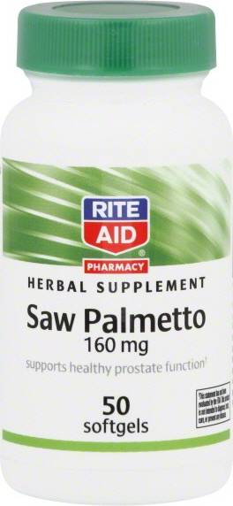 Rite Aid Saw Palmetto Softgels (50 ct)