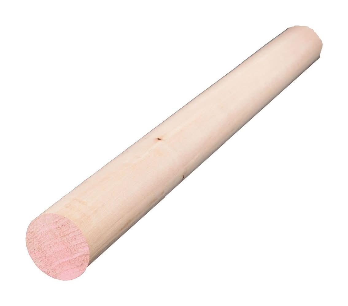 Alexandria Moulding Round Ramin Hardwood Dowel 1 In. D X 48 In. L 1 Pk Natural