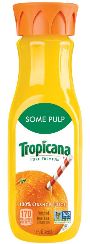Tropicana Pure Premium Home Style Orange Juice 12oz