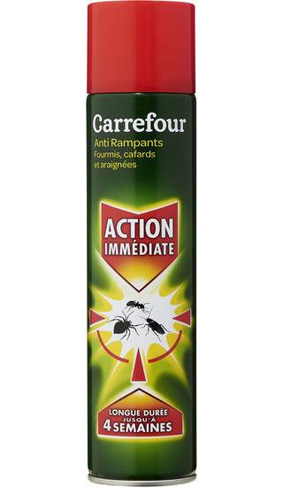 Insecticide Action Immédiate anti rampants CARREFOUR - la bombe de 400mL
