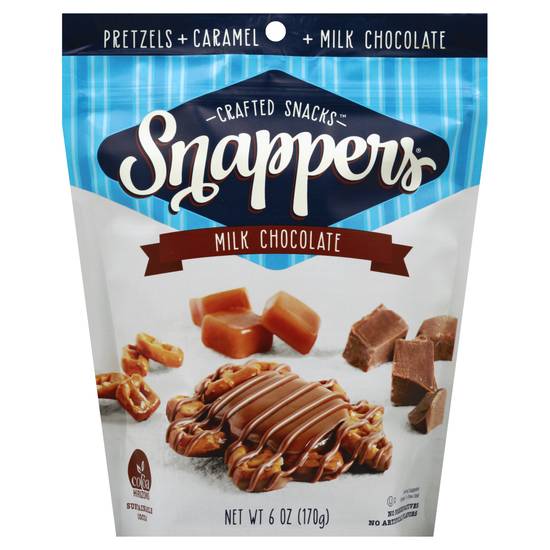 Snappers Chocolate & Caramel Pretzel Snacks