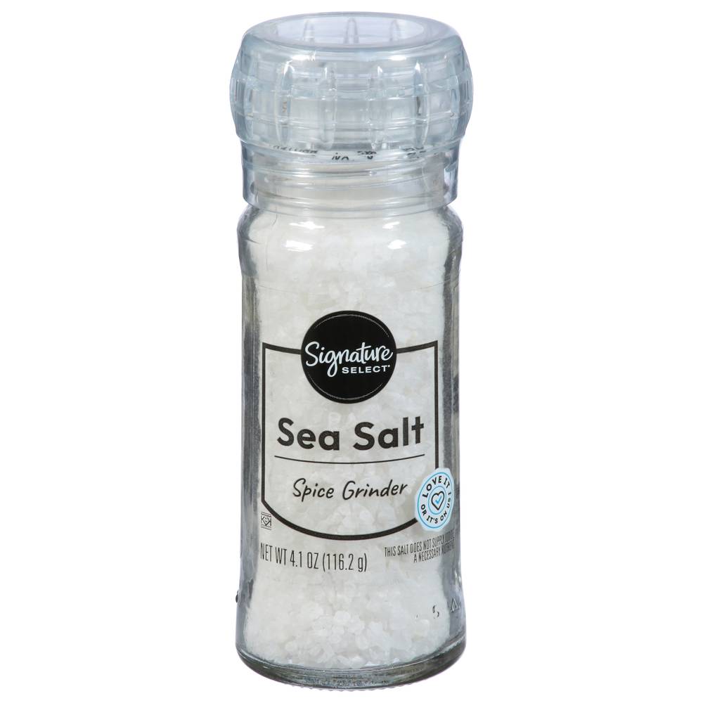 Signature Select Spice Grinder Sea Salt (4.1 oz)