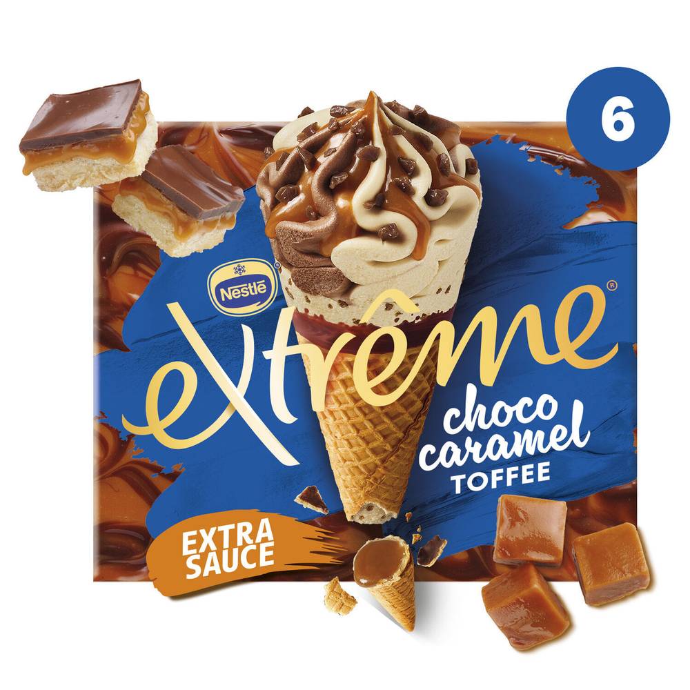 Extreme! - Cône glacé, choco - caramel (6)