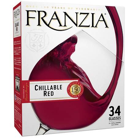 Franzia Chillable Red Wine - 5.0 L