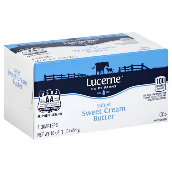 Lucerne Salted Sweet Cream Butter (1 lbs)