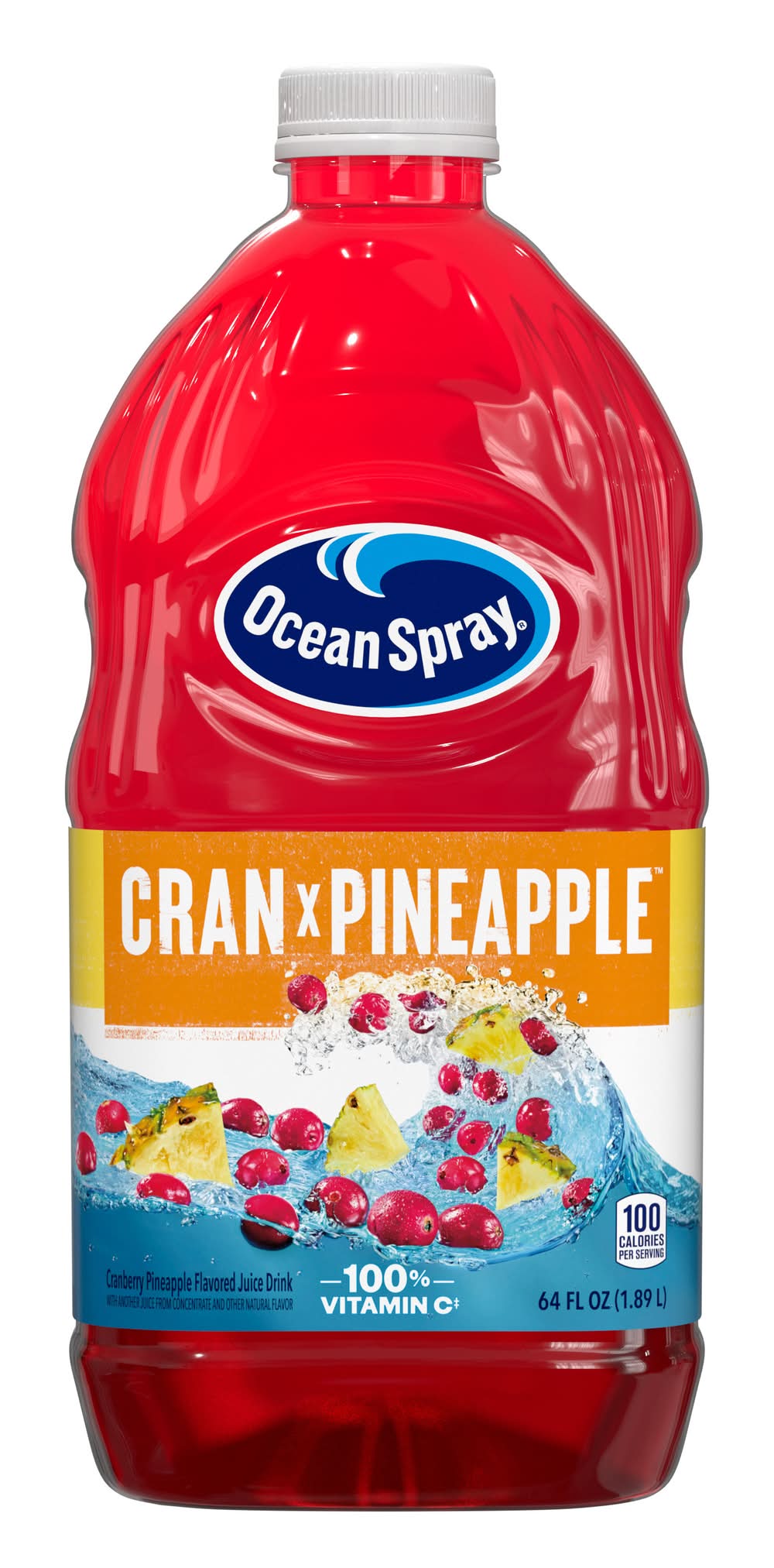 Ocean Spray Juice Drink, Cran X Pineapple (64 fl oz)
