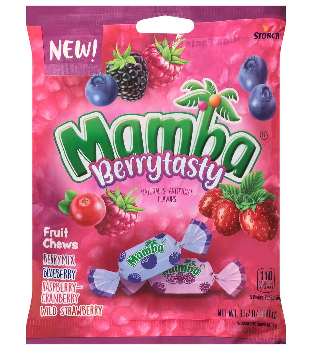 Mamba Soft Chewy Candy, Assorted (3.52 oz)