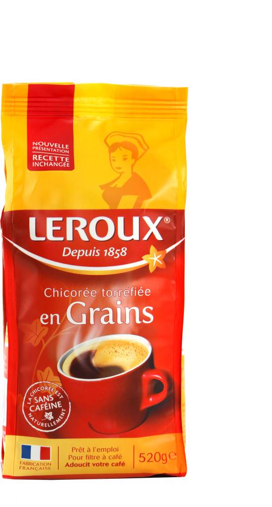 Leroux - Chicorée torréfiée en grains (520 g)