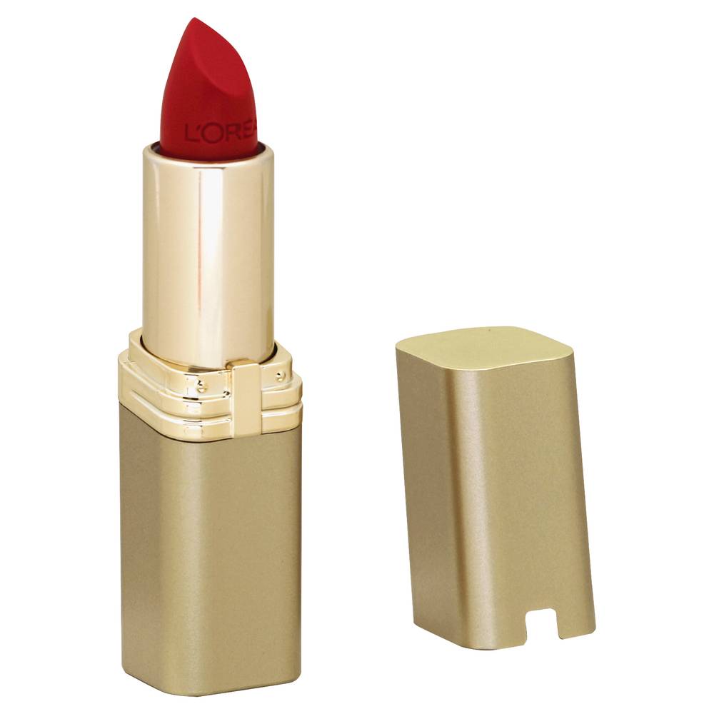 L'Oréal 350 British Red Colour Riche Lipstick, Red (0.2 oz)