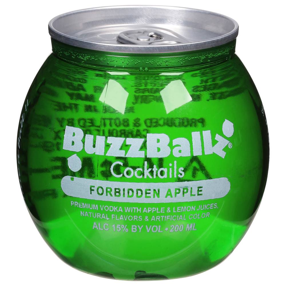 Buzzballz Forbidden Apple Cocktails Vodka (200 ml)