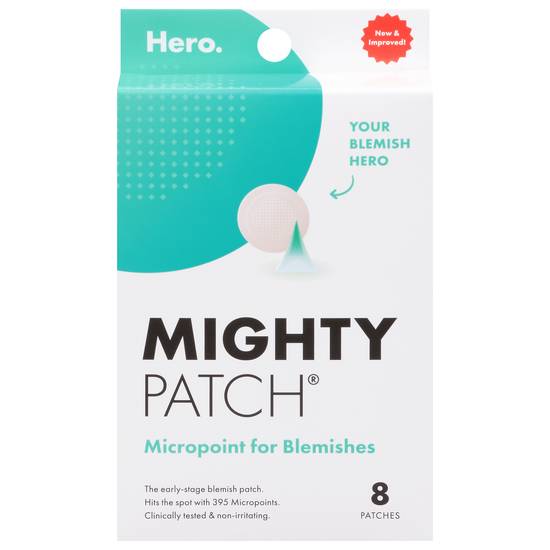 Hero Mighty Patch Micropoint For Blemishes (8 ct)