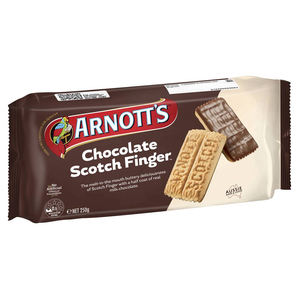 Arnott's Scotch Finger Biscuits, Chocolate (250g)