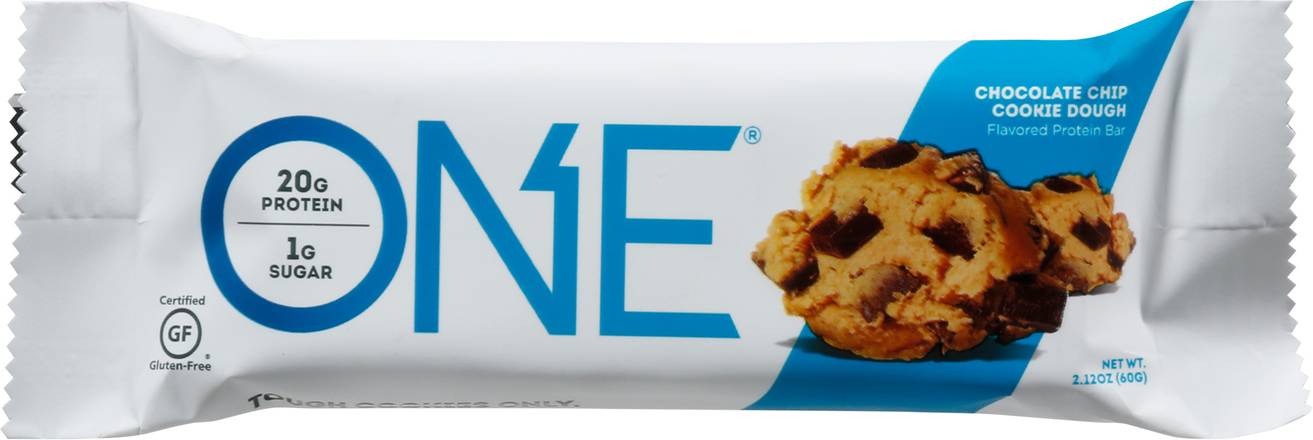 One Chocolate Chip Cookie Dough Protein Bar (2.1 oz)