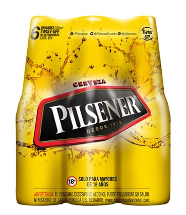 Cerveza pilsener 330cc