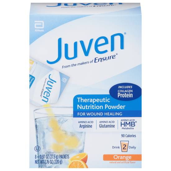 Juven Ensure Therapeutic Nutrition Powder Orange (7.76 oz)