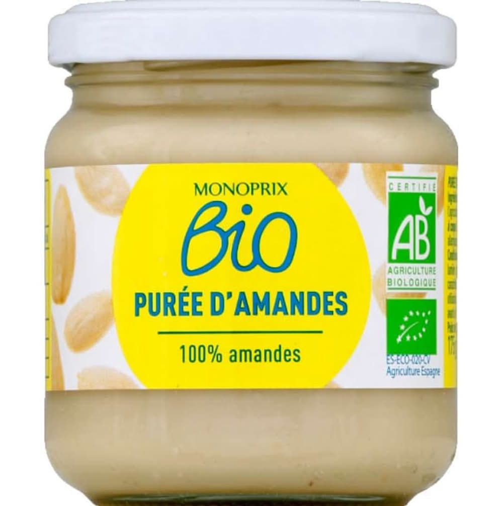 Monoprix Bio - Purée d'amandes (175g)