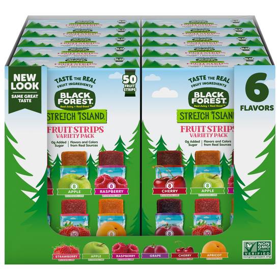 Black Forest Stretch Island Flavor Variety pack (apple-raspberry-grape)