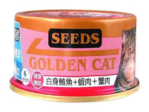 【惜時黃金罐】白身鮪魚+蟹��肉+蝦肉80g#20024864